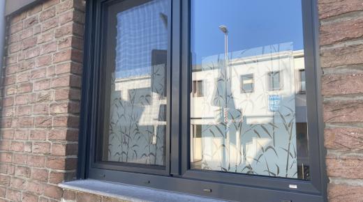 Doppel-Fenster in anthrazit